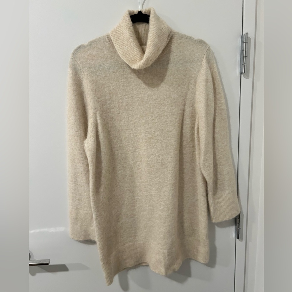& Other Stories cow neck sweater dress